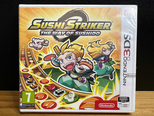Sushi Striker The Way Of Sushido Nintendo 3ds Europeu Leia