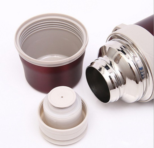 Imagen 4 de 4 de Termo 1,5 Litro Enerfit - Acero Inoxidable Pico Cebador Mate