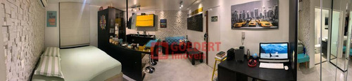 Studio Com 1 Dormitório À Venda, 38 M² Por R$ 300.000,00 - Vila Augusta - Guarulhos/sp - St0051