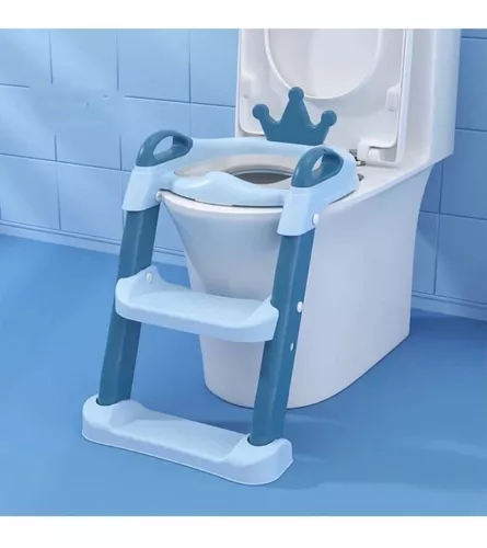 Adaptador WC para Niños con Escalera Antideslizante, Altura