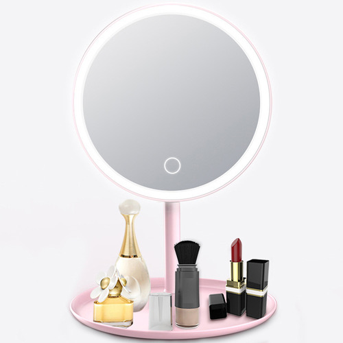 Espejo De Maquillaje Retroiluminado L-ed Con Interruptor De