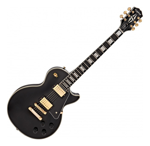 EpiPhone Les Paul Custom Ebony Guitarra Electrica 