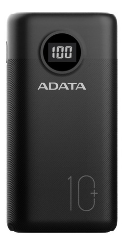 Batería Portátil Power Bank Adata P10000qcd 10000mah Negro