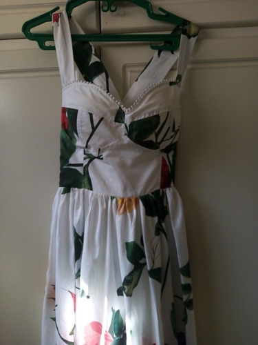 Vestido Dama Shein Flores Graduacion Boda Bautizo