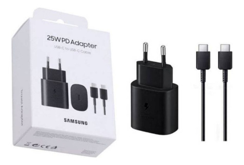 Cargador Samsung Travel Adapter 25w Tipo-c 3a Carga Rapida