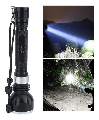 Linterna De Buceo Led De Aleación De Aluminio Para Exteriore