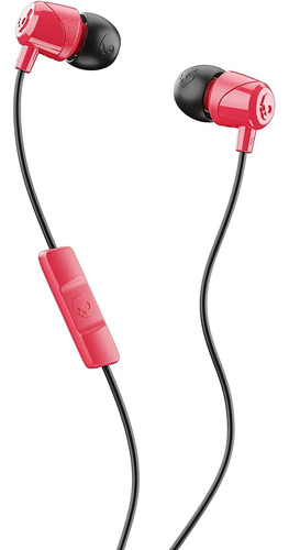 Jib Auriculares Intrauditivos Con Microfono Rojo