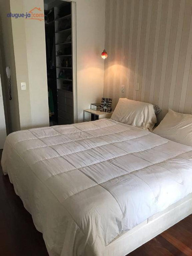Apartamento House Garden Semi Mobiliado No Brooklin Novo - Ap11145