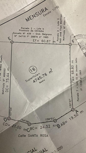 Terreno En Venta En Villa La Serranita, A 5 Minutos De Alta Gracia Y A Dos Del Rio