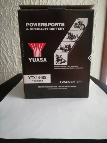 Yuasa Ytx14-bs 