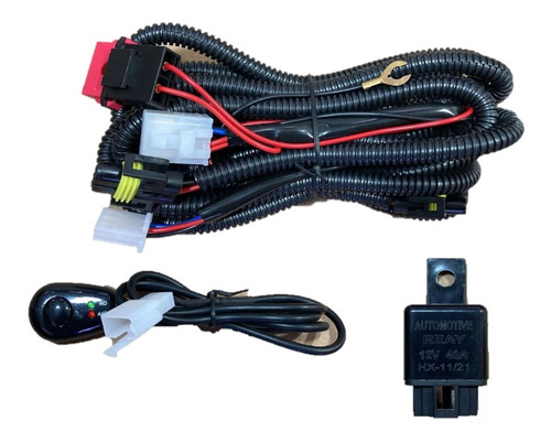 Kit Cables Ramal Instalacion Neblineros Con Interruptor