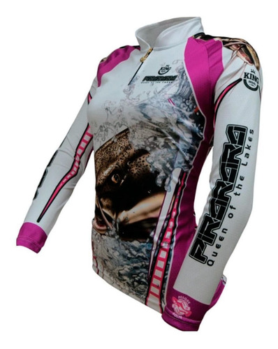 Imagem 3 de 3 de Camiseta De Pesca King Brasil Sublimada Manga Longa - Kff401