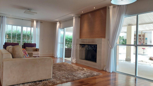 Imagem 8 de 30 de Casa Com 4 Suítes, 520 M² - Venda Por R$ 3.725.000 Ou Aluguel Por R$ 15.750/mês - Granja Viana - Cotia/sp - Ca19635