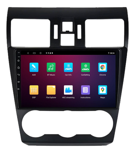 Estéreo De Coche Carplay Para Subaru Forester Xv 2015-2018 2