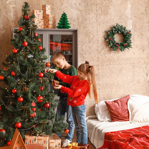 Lazos De Terciopelo Para Navidad A Granel 24 Unidades