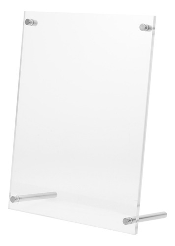 Soporte De Póster Transparente Con Imagen Transparente