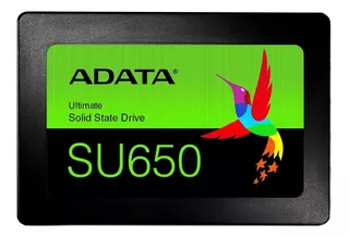 Disco sólido SSD interno Adata Ultimate SU650 ASU650SS-120GT-R 120GB