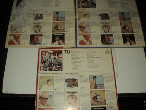 Discos De Vinil-box-julio Iglesias-disco Raríssimo-el Album