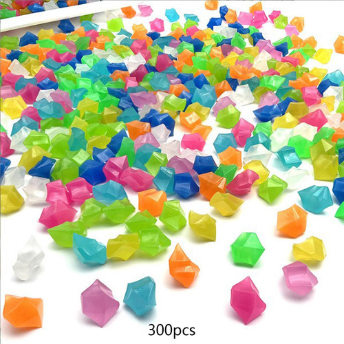 300x Piedras Que Brillan En La Oscuridad, Rocas, Decoración