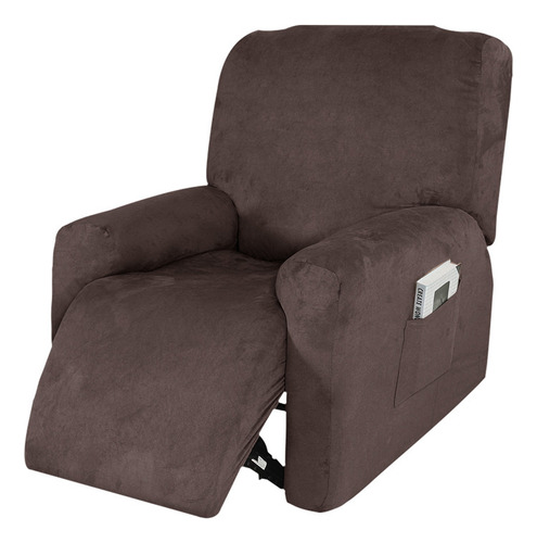 / Funda Elástica Para Sofá Reclinable Con Bolsillo Lateral,