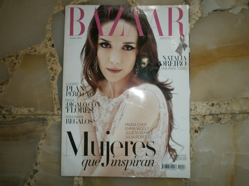 Revista Harper´s Bazaar Octubre 2012 Natalia Oreiro No Gente