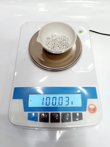 Plata Granalla .999 100g Pureza 99.9983%