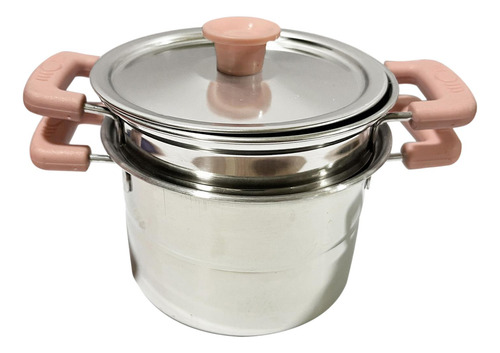 Sartén Y Olla Para Sopa Con Tapa Y Asa Olla De Sopa Rosa