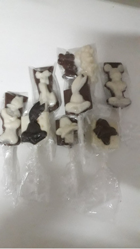 Dia Del Niño!!. Chupetines De Chocolate Pack Por 10 Unidades