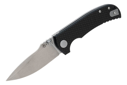 Canivete Spartan Blades Astor Carbon Fiber G-10 Composite Preto