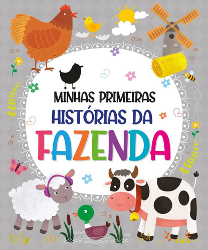 Minhas Primeiras Histórias Da Fazenda, De Editora Pé Da Letra. Editorial Pé Da Letra, Tapa Cartonado Com Capa Almofadada En Português