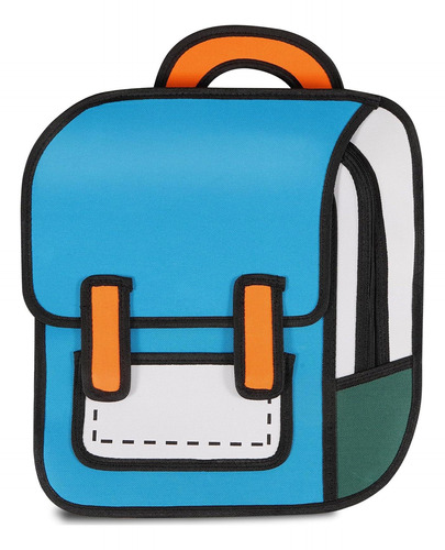 Aobiono Mochila Kawaii Lindo Dibujos Animados 3d Estilo 2d