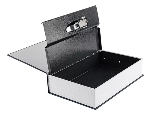 Caja Fuerte Secreta Diccionario Ingles Seguridad 3 Digitos Color Bordó