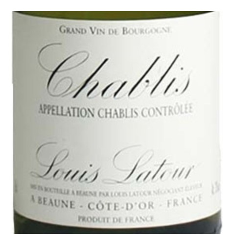 Vinho Louis Latour Chablis 750 Ml Kit Com 06 Un