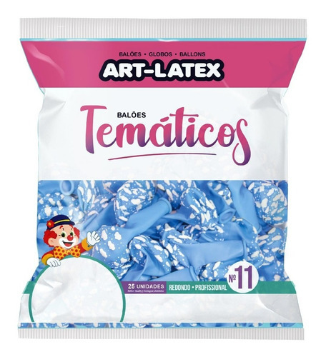 Balão Bexiga Temático 11 Bolinhas Poá 25 Unid Art Latex Tema Bolinha Vermelha C/ Preta