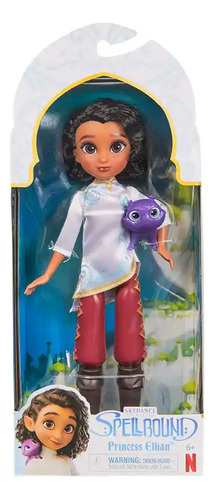 Muñeca Elian 24 Cm! C/mascota Botas Articulada! + Packaging