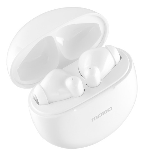 Audífonos Tws Mobo Bliss Blanco - Comodidad Y Sonido