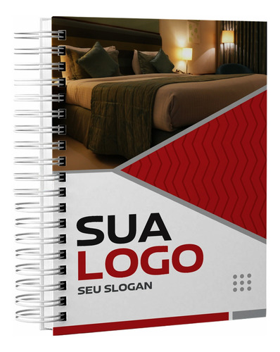 Kit 7 Agendas Personalizadas Com Sua Logo Para Empresas Nome