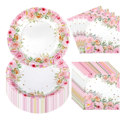 Umigy 100 Pcs Placas Desechables, Ideales Para Tea Party