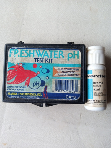 Imagen 1 de 3 de Kit De Ph Para Peceras