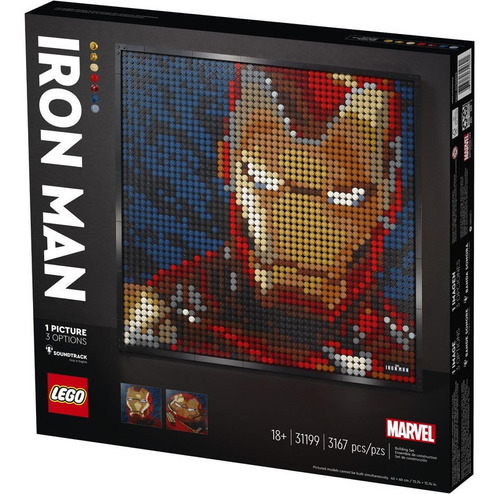 Lego - 31199 Retrato De Iron Man