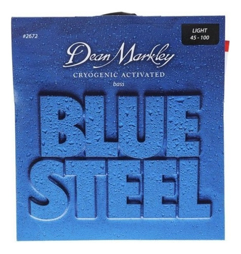 Encordado Para Bajo Dean Markley #2672 Blue Steel Lt 045-100