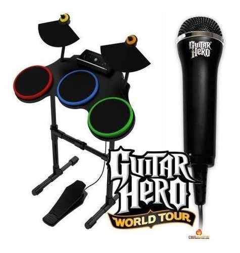 Micrófono Para Guitar Hero Y Rockband, Producto Oficial 