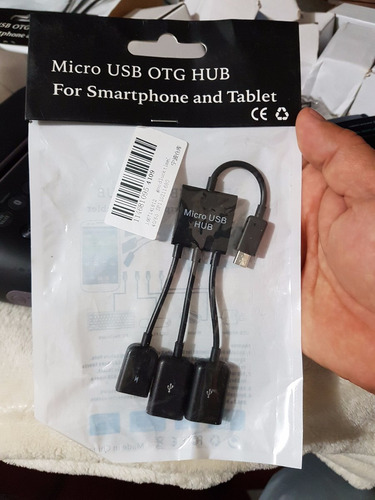 Cable Micro Usb Otg Hub P/celular Y Tablet - Envio Gratis