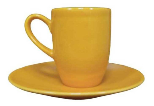 Imagen 5 de 10 de Set Vajilla 4 Piezas Plato Postre / Jarro Mug