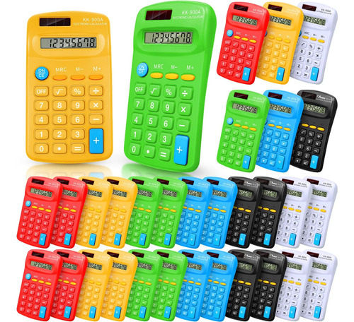 Calculadora De Bolsillo Multicolor Flutesan X30