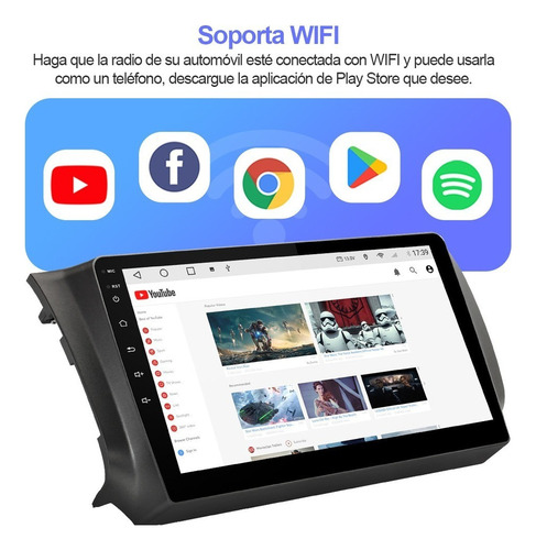 Estéreo Cámara Para Nissan Sentra B17 2013-2019 Gps Wifi Fm