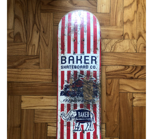 Tabla Skate Baker 8.125'' Con Lija. Muy Poco Uso.