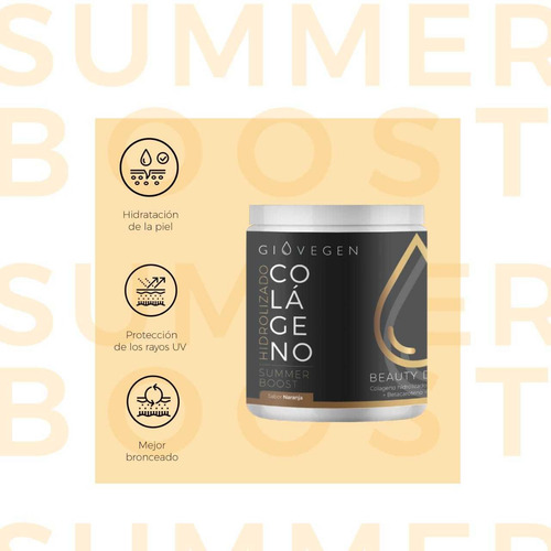 Giovegen Summer Boost - Vivi El Verano Todo El Año.