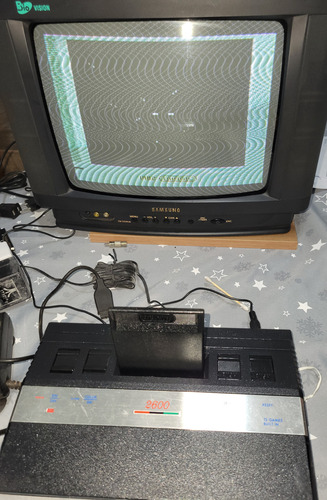 Consola Atari 2600 Jr. Completa Negro (Usado)