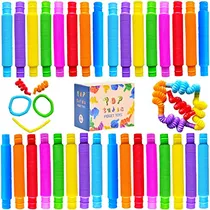 Comprar 32pack Tubos Pop, Tubos De Fidget Para Niños Y 5xnrb